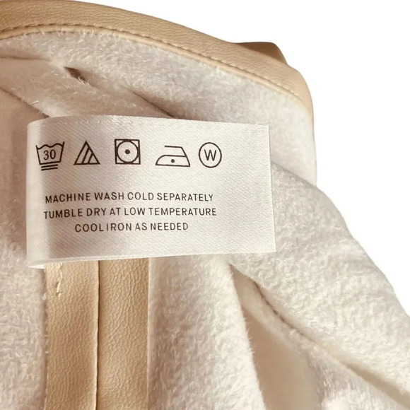 Modern Citizen Pilar Vegan Leather Tie-Front Midi Dress - Picture 16 of 16